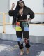 Casual Print Two Piece Matching Crop Top and Pants Set