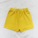 Summer Print Two Piece Ripped Biker Shorts Set