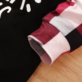 Baby Boy Autumn Plaid Hoodie Rompers