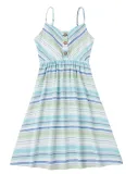 Summer Family Girl Stripes Strap Dress