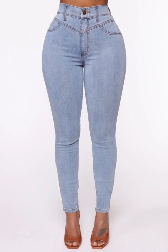 Sexy High Waist Fitted Jeans