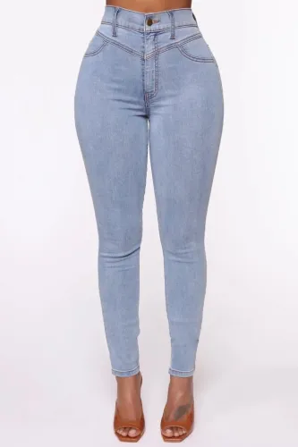 Sexy High Waist Fitted Jeans