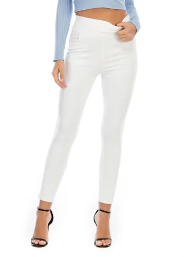 Falls High Waist Plain Leggings