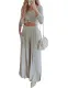 Autumn Casual Two Piece Knit Leisure Set