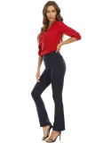 Western Elegant Plain Office Trousers