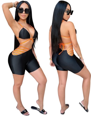 Party Sexy Matching Bra and Shorts Set