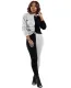 Autumn Contrast Two Piece Matching Pants Set