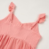 Summer Family Mommy Strap Dress