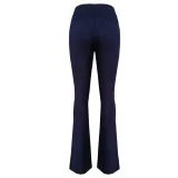 Western Elegant Plain Office Trousers