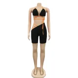 Party Sexy Matching Bra and Shorts Set