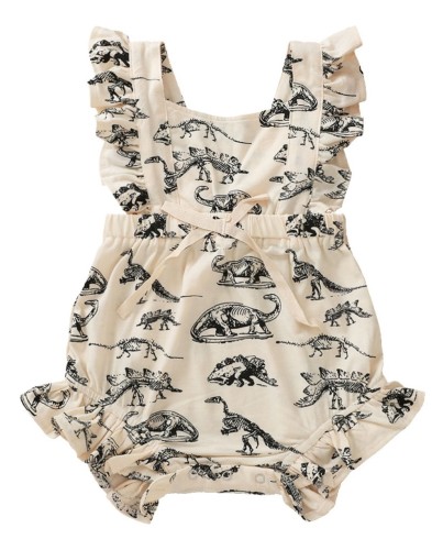 Baby Girl Summer Two Piece Animal Shorts Set