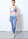 Sports Yoga Contrast Bra and High Waist Legging Set