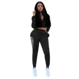 Fall Angel Wings Zipper Tracksuit