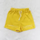 Summer Print Two Piece Ripped Biker Shorts Set