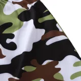 Kids Boy Summer Two Piece Camou Shorts Set