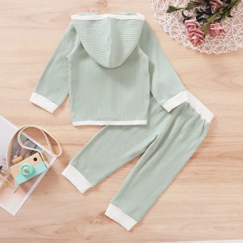 Kids Girl Autumn Two Piece Hoodie Set