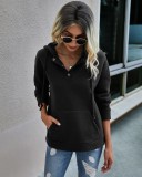 Autumn Pocket Hoody Sweat Shirt