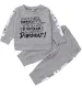 Cartoon Print Boy Long Sleeve Tracksuit