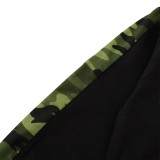 Kids Boy Long Sleeve Camou Tracksuit