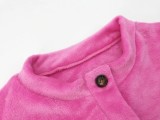 Autumn Short Plush Coat with Pop Sleeves