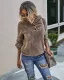 Autumn Plush Plain Hoodie Sweat Top