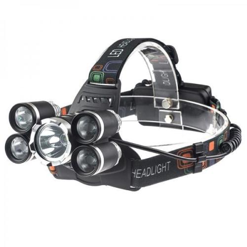 LED Headlight Rechargeable Waterproof Powerful Searchlight