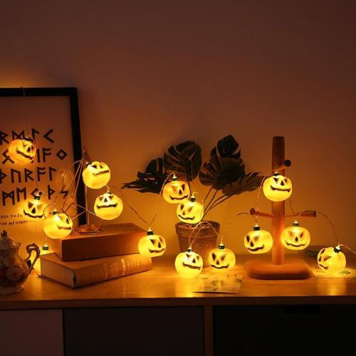 LED Halloween String Lights Outdoor String Lights LED Pumpkin