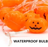 LED Halloween String Lights Outdoor String Lights LED Pumpkin
