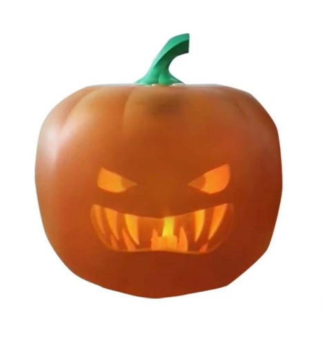 Halloween Talking Animated Pumpkin with Built-In Projector & Speaker