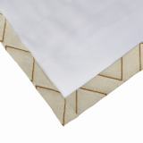 Solid Jacquard Diamond Curtain Drapery MAEVE