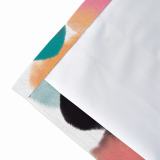 Abstract Print Polyester Linen Curtain Drapery LUCY
