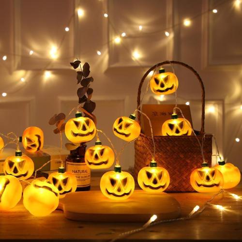 LED Halloween String Lights Outdoor String Lights LED Pumpkin