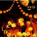 LED Halloween String Lights Outdoor String Lights LED Pumpkin