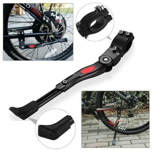 Mountain Bike Bicycle Adjustable Aluminum Alloy Side Kickstand For 22 to 27 inch