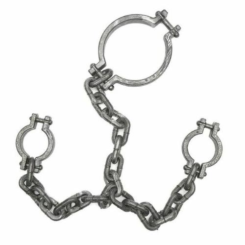 Chain Handcuffs For Halloween Props Wrist Shackles Costume Accessories New Halloween Decorations