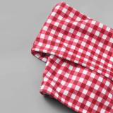 Bikini din tartan, model nou cu talie înaltă, model conservator
