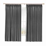 LUCAS Polyester Cotton Silk Curtain Drapery
