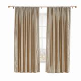 LUCAS Polyester Cotton Silk Curtain Drapery