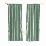 LUCAS Polyester Cotton Silk Curtain Drapery