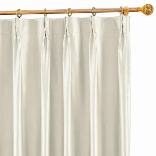 LUCAS Polyester Cotton Silk Curtain Drapery