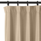 TRENCH Heavy Weight 100% Linen Curtain Drapery Custom