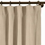 TRENCH Heavy Weight 100% Linen Curtain Drapery Custom