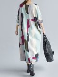 Pink A-line Floral Basic Casual Dress