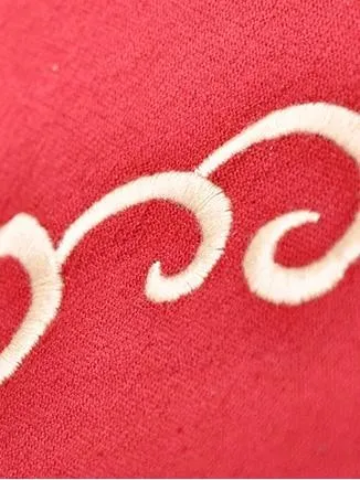 Women Solid Crew Neck Casual Loose Cotton Embroider Dress