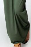 Scoop Neck  Plain Maxi Dresses