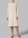 Casual Slit Long Sleeve Dresses