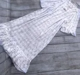Boho Guipure Lace Short Sleeve Floral Dresses