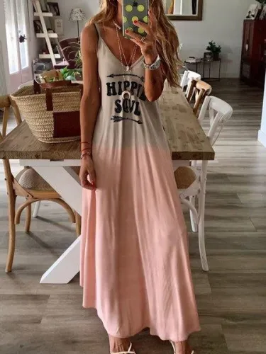 Solid Sleeveless Color-Block Dresses