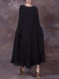 Casual A-Line Linen Maxi Dresses