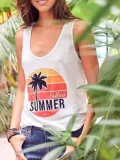 Crew Neck Casual Floral-Print Shirts & Tops